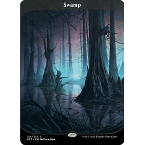 MTG foil 英語版 沼 Swamp Avon 0003 SLP ② Swamp (1999) - Arena Promos - Magic: The Gathering